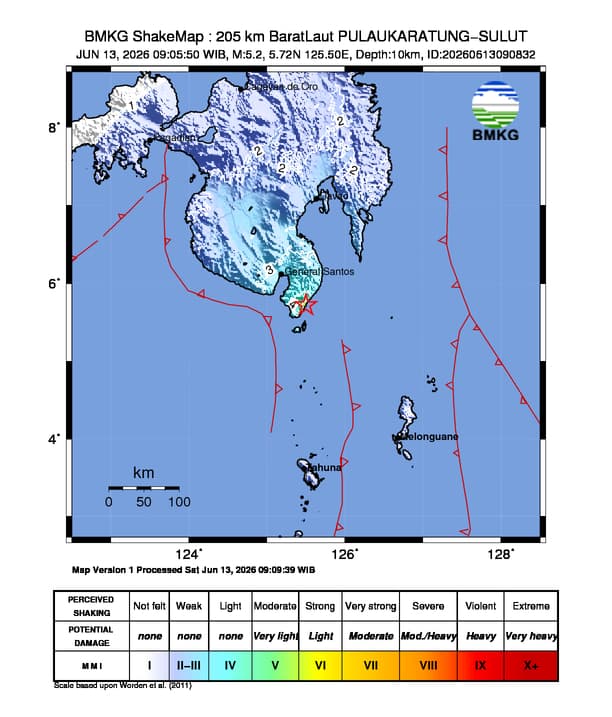 Shakemap