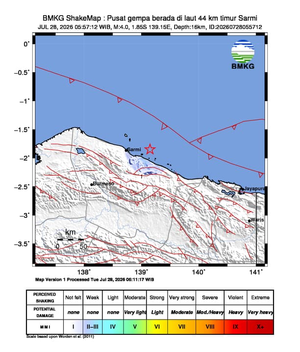 Shakemap