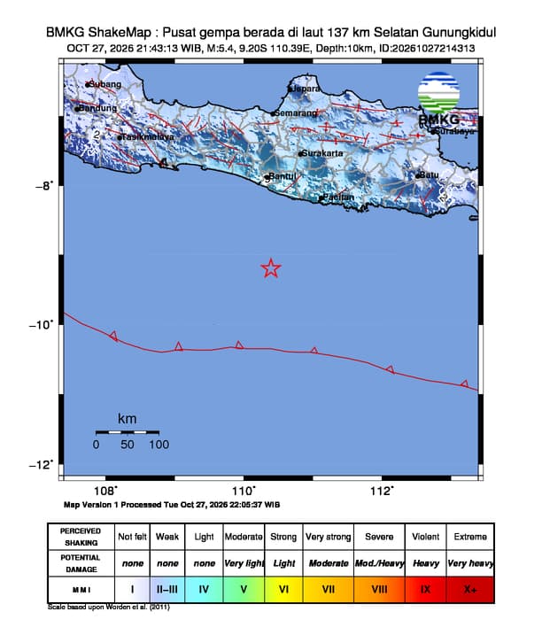Shakemap